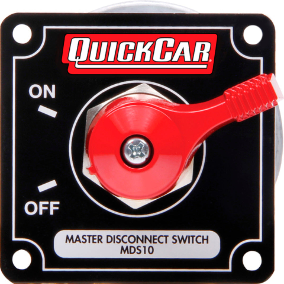Master Disconnect High Amp 4 Post Black Plate - 55013