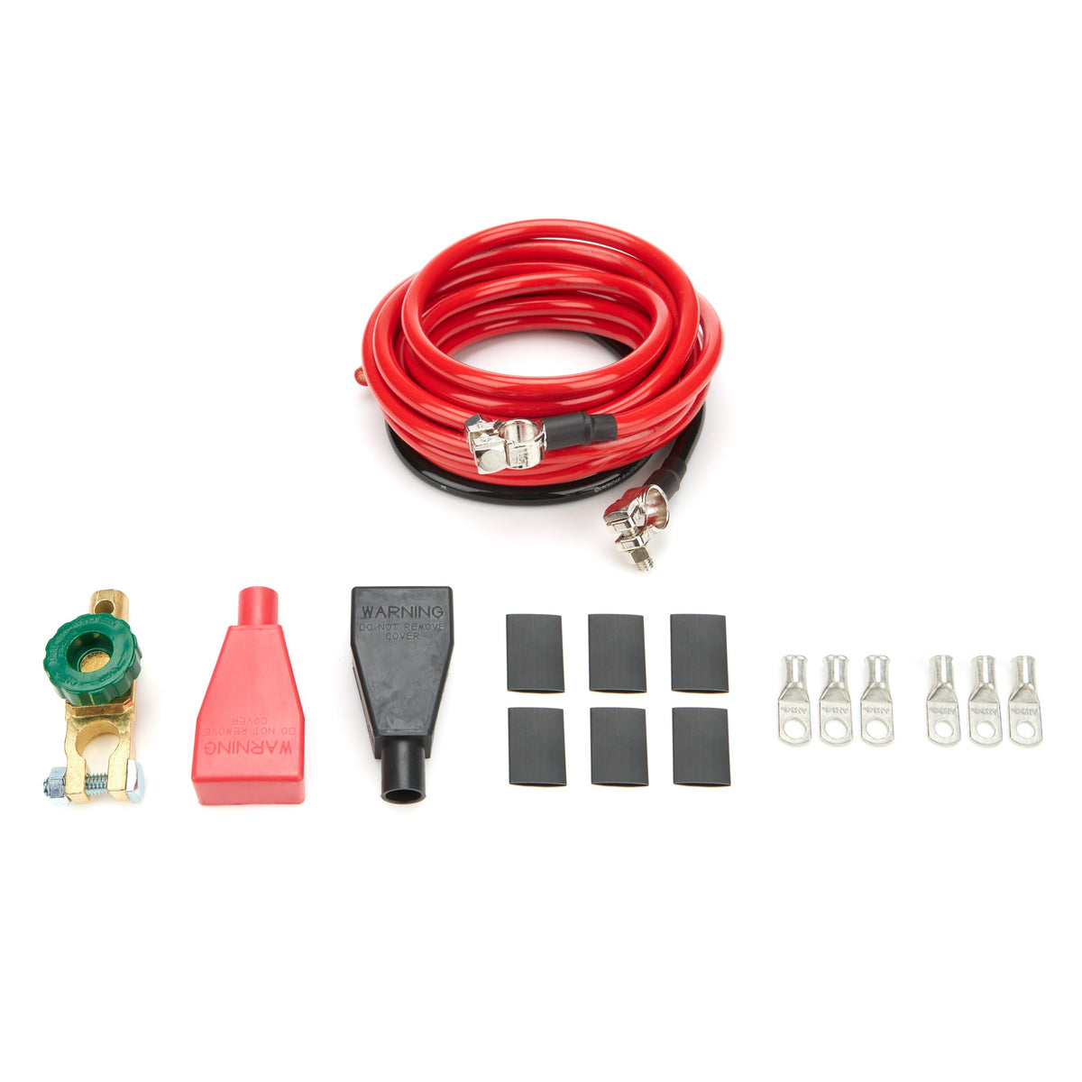 Battery Cable Kit 4 Ga. 15ft Red & 2ft Black - 57005