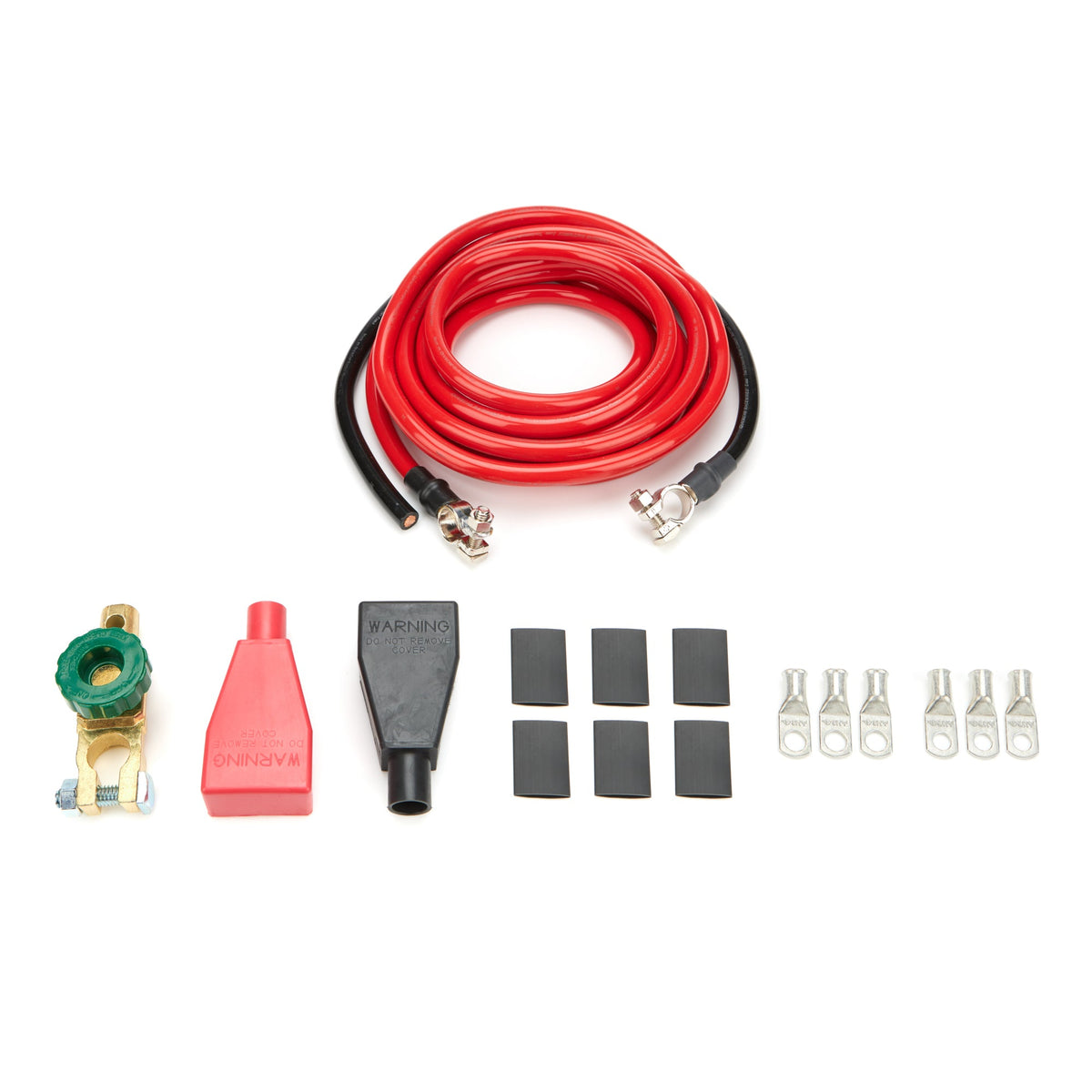 Battery Cable Kit 2 Ga. 15ft Red & 2ft Black - 57006