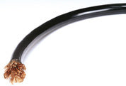 Power Cable 4 Gauge Black 125ft Roll - 57094