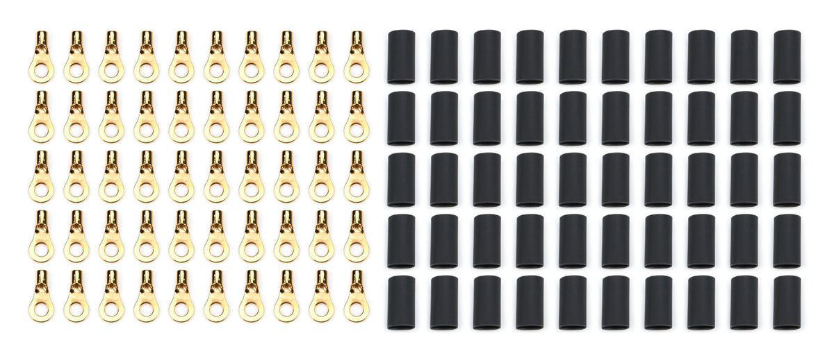 Ring Terminal #8 14-16 Ga w/Heat Shrink 50pk - 5747150