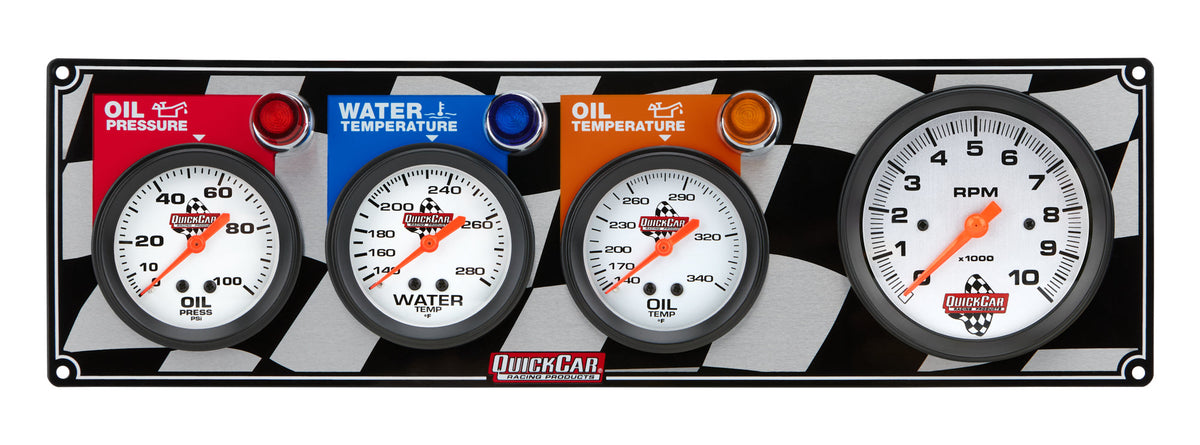 Gauge Panel OP/WT/OT w/ Tach - 6160413