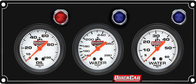 3 Gauge Panel OP/WT/WP Black - 616716
