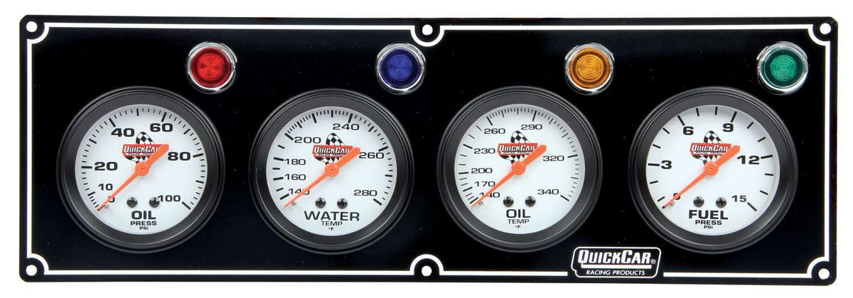 4 Gauge Panel OP/WT/OT/ FP Black - 616721