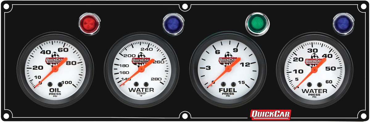 4 Gauge Panel OP/WT/FP15/WP Black - 616726