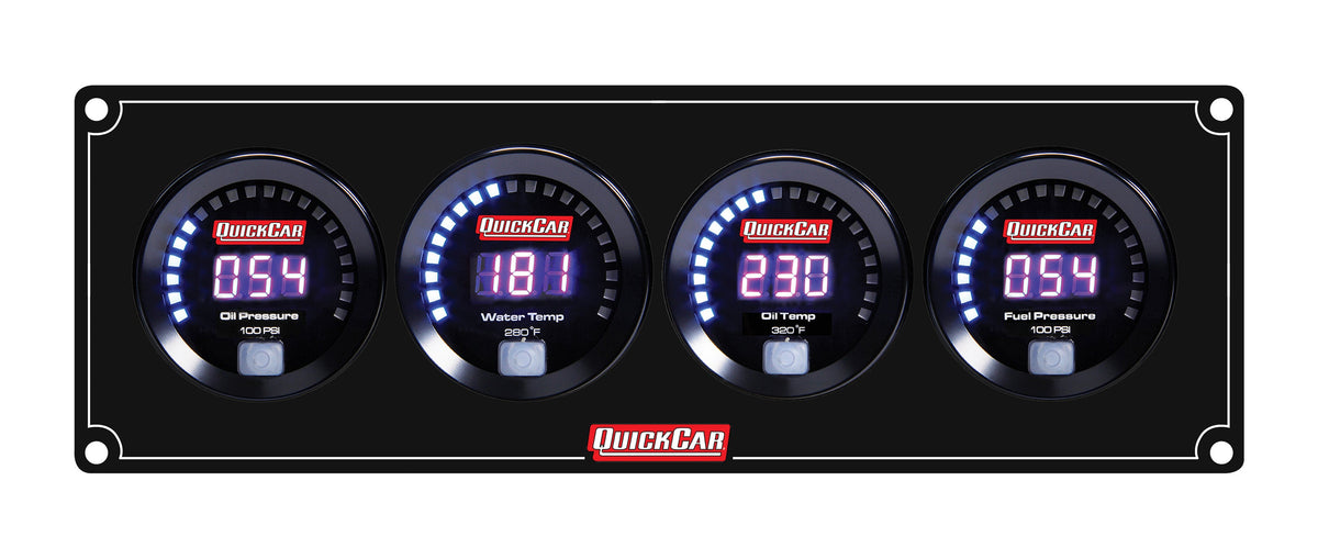 Digital 4 Gauge Panel OP/WT/OT/FP100 - 674022
