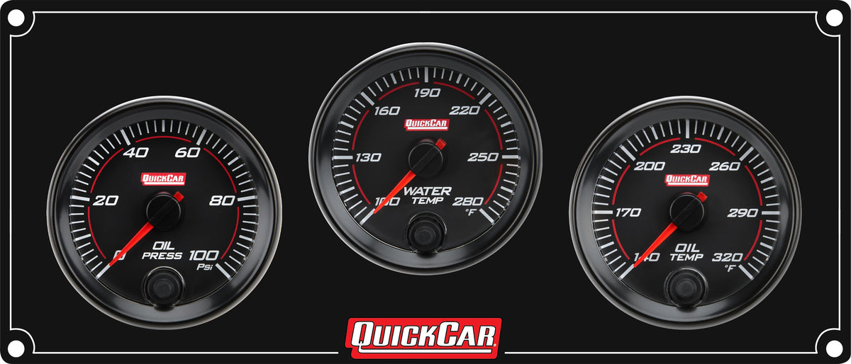 Redline 3 Gauge Panel OP/WT/OT - 693011