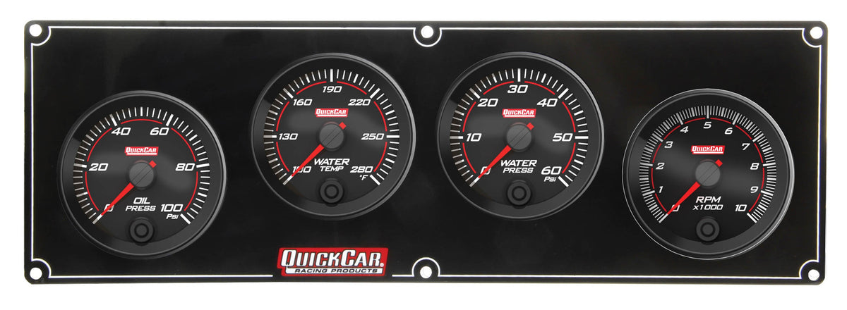 Redline 3-1 Gauge Panel OP/WT/WP w/2-5/8in Tach - 693246