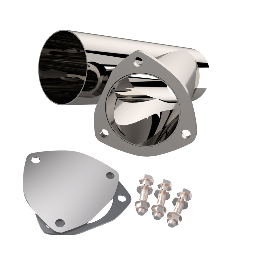 3.50 Inch Stainless Stee l Exhaust Cutout - 10350