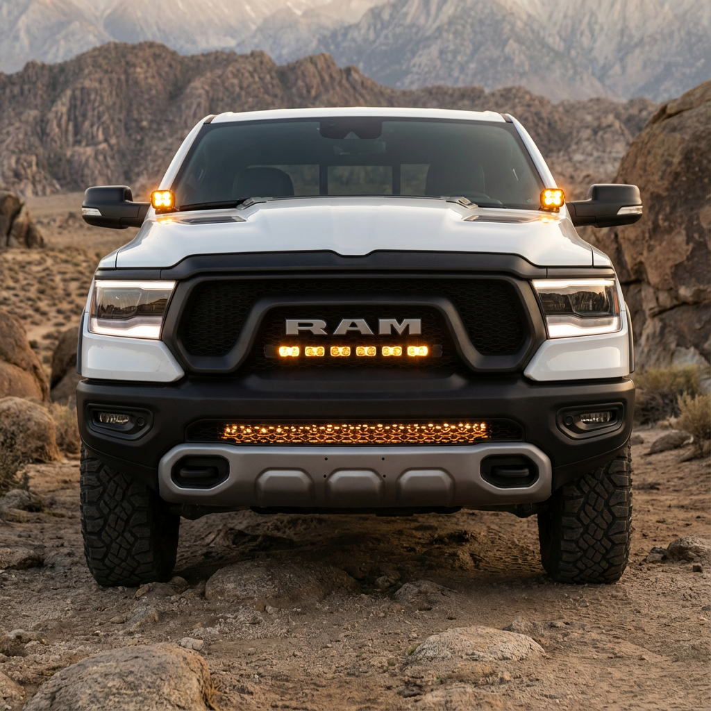 2019-24 RAM 1500 Rebel 40in Light Bar SLIM