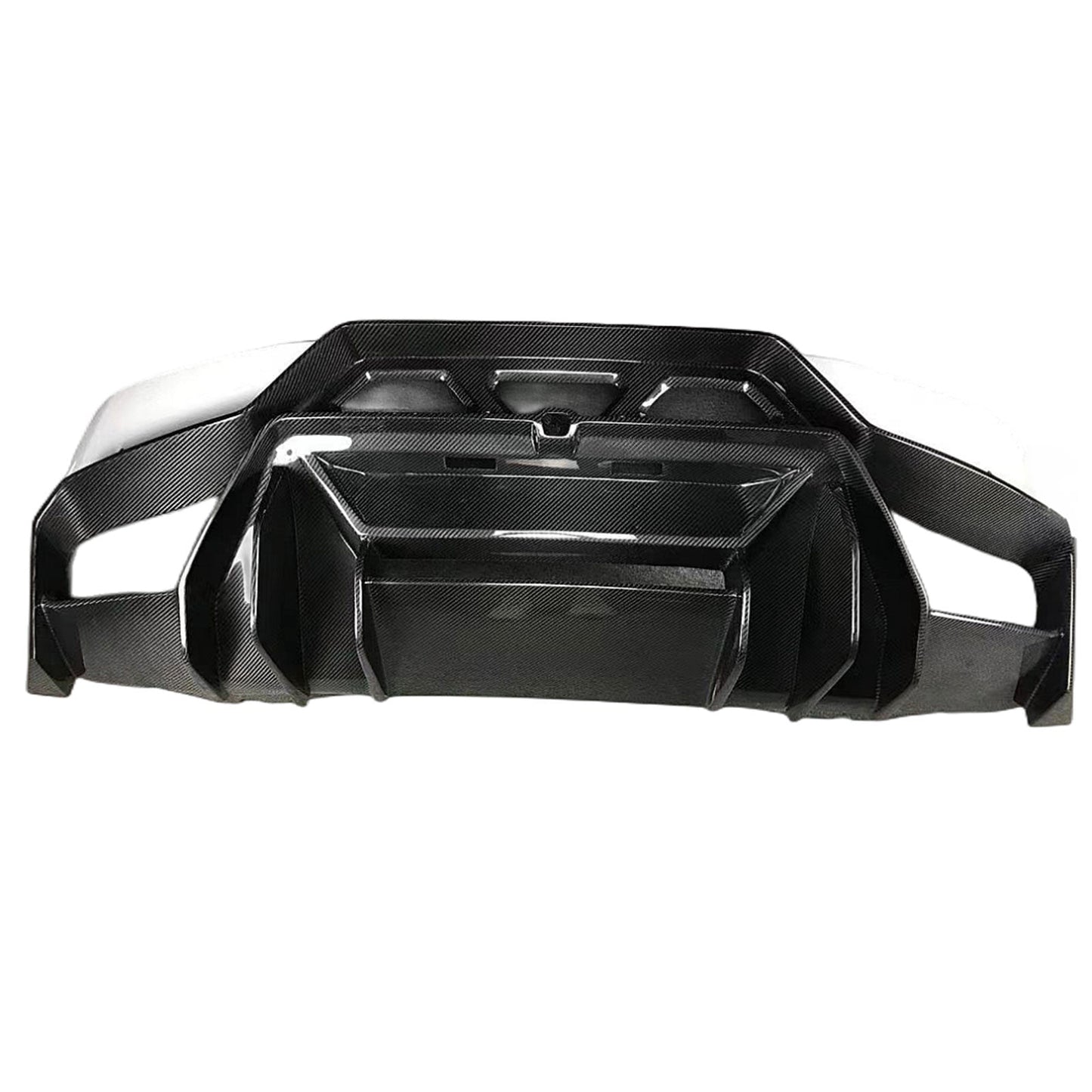 V Style Dry Carbon Fiber Rear Diffuser for Lamborghini Huracan LP 610