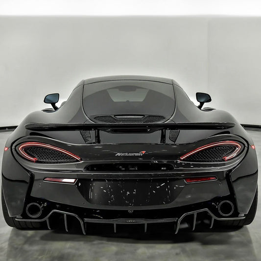 Bull Boost Performance 600LT Style Carbon Fiber Rear Spoiler Wing for McLaren 540C 570S 570GT...