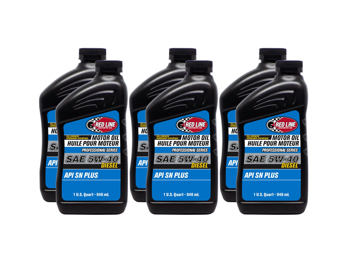 Pro-Series 5w40 Oil Case 6 x 1 Quart Diesel - 12714