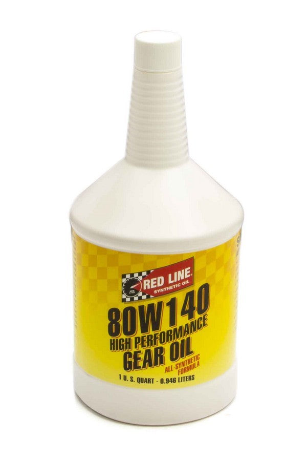 80W140 Gear Oil 1 Quart - RED58104