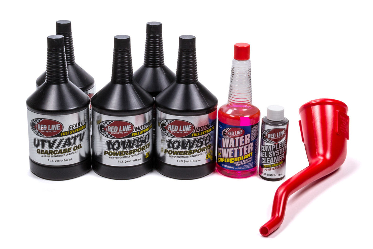 UTV/ATV Powerpack (3) 10 w50 Oil (2) Gearcase Oil - 90220