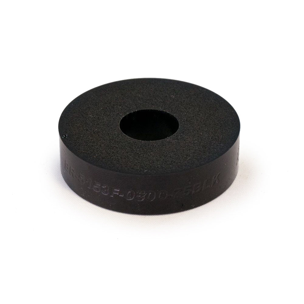 Bump Rubber .500in Thick 2in OD x .50in ID Black - REBR5150F050075B