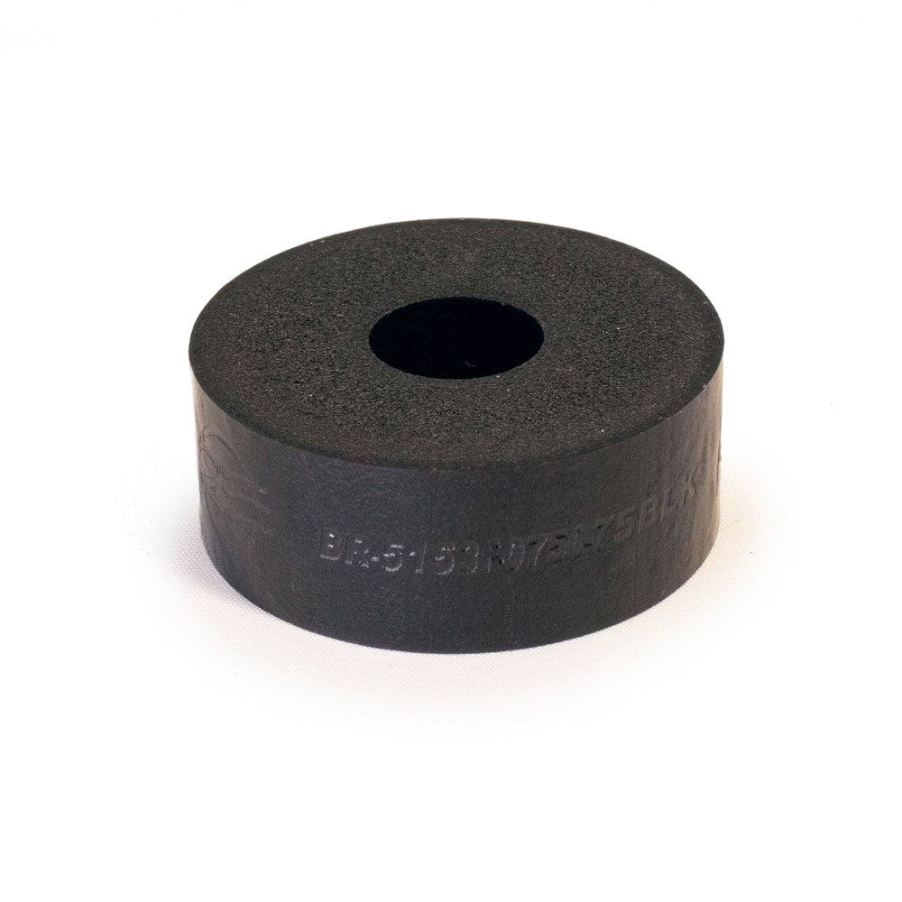 Bump Rubber .750in Thick 2in OD x .50in ID Black - REBR5150F075075B