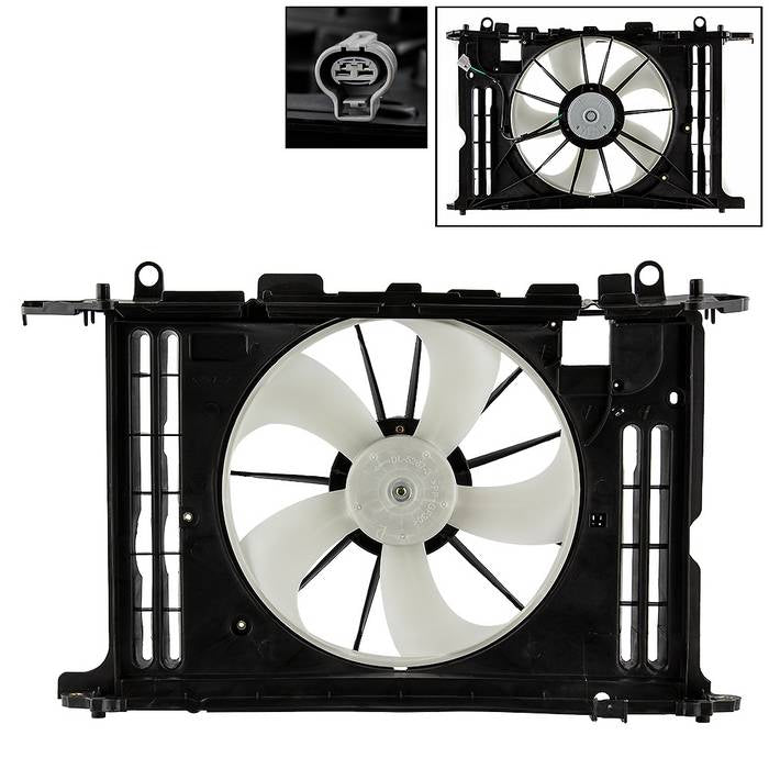 FR SPORT SPYDER xTune 09-13 Toyota Corolla Radiator Fan (RF-TO3115156) 9943911