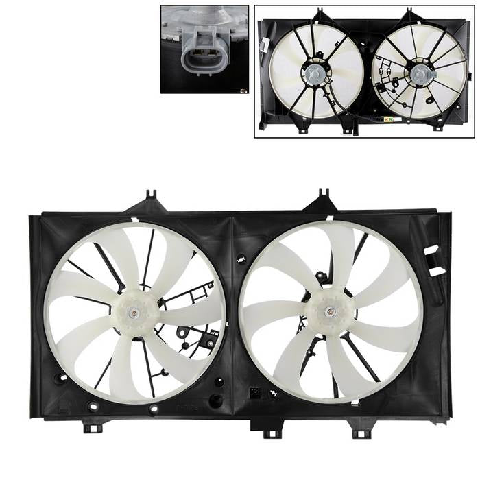 FR SPORT SPYDER xTune 12-17 Toyota Camry Radiator Fan (RF-TO3115169) 9943805