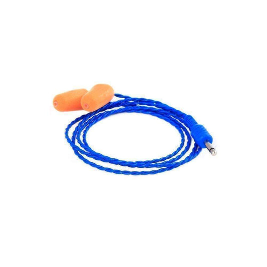 EarBud Foam ChallengerII Mono 1/8in Plug - CHALLENGERIIBLUE