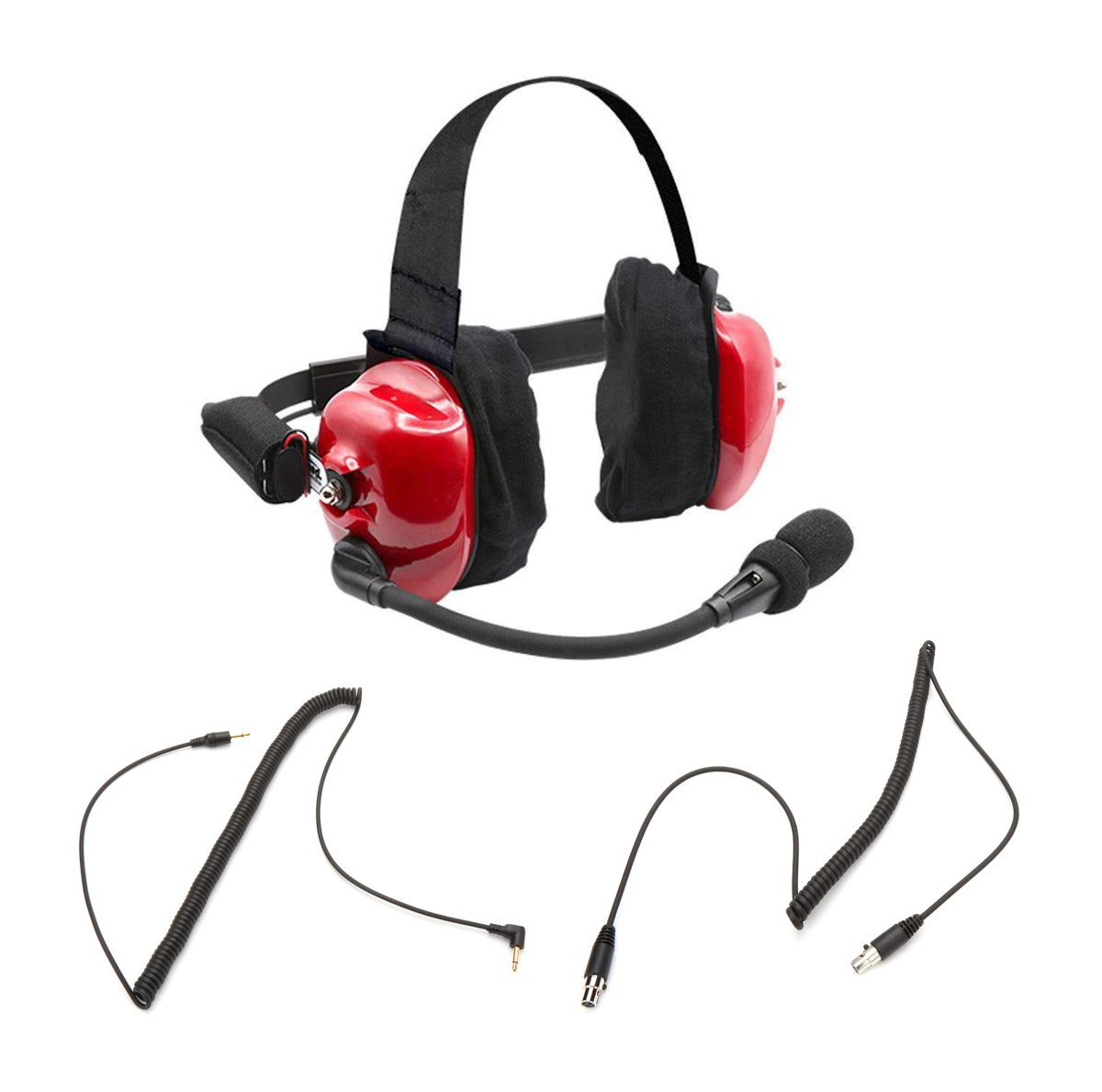 Headset Track Talk Red Linkable Intercom - H80RD