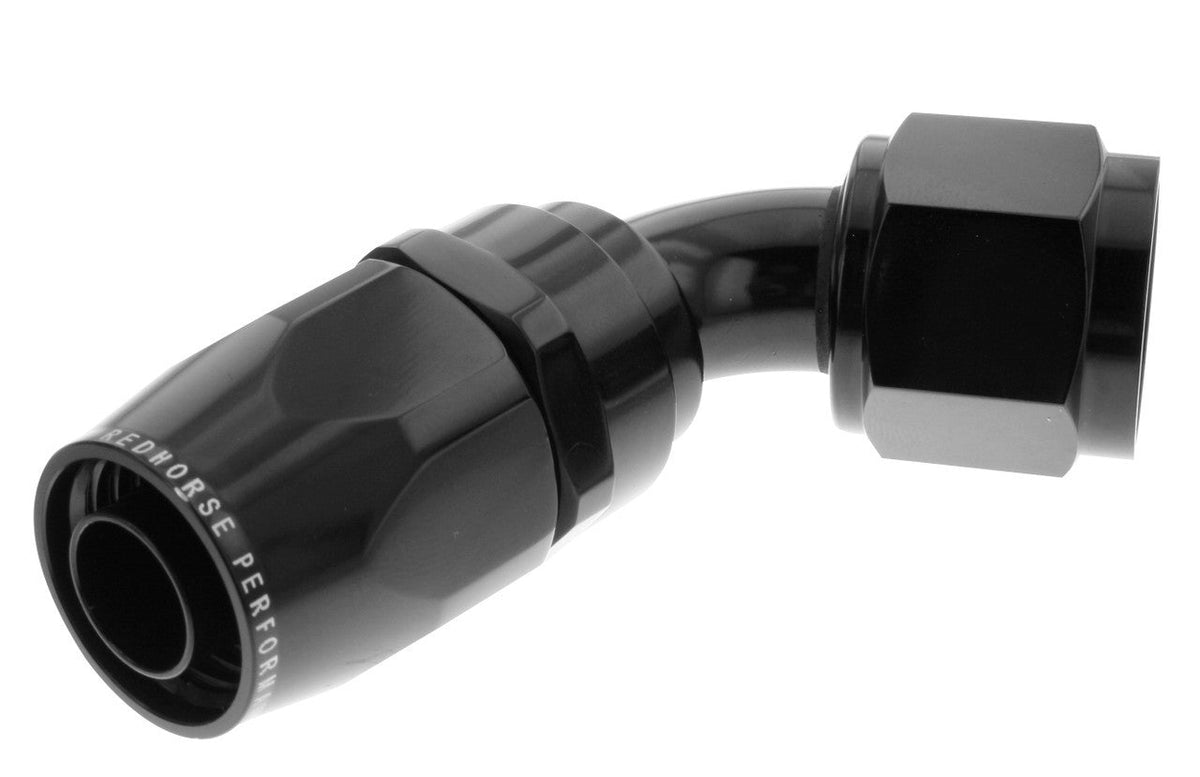 8AN Swivel Hose Ends Black 60 - 1060082