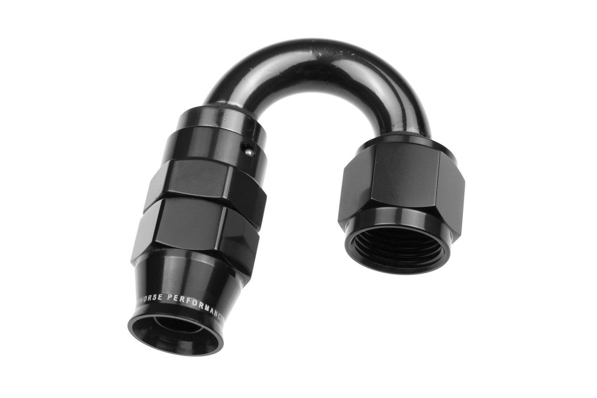 6AN PTFE Hose Ends Black 180 - 1280062