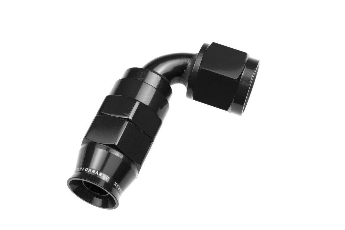 4AN PTFE Hose Ends Black 90 - 1290042