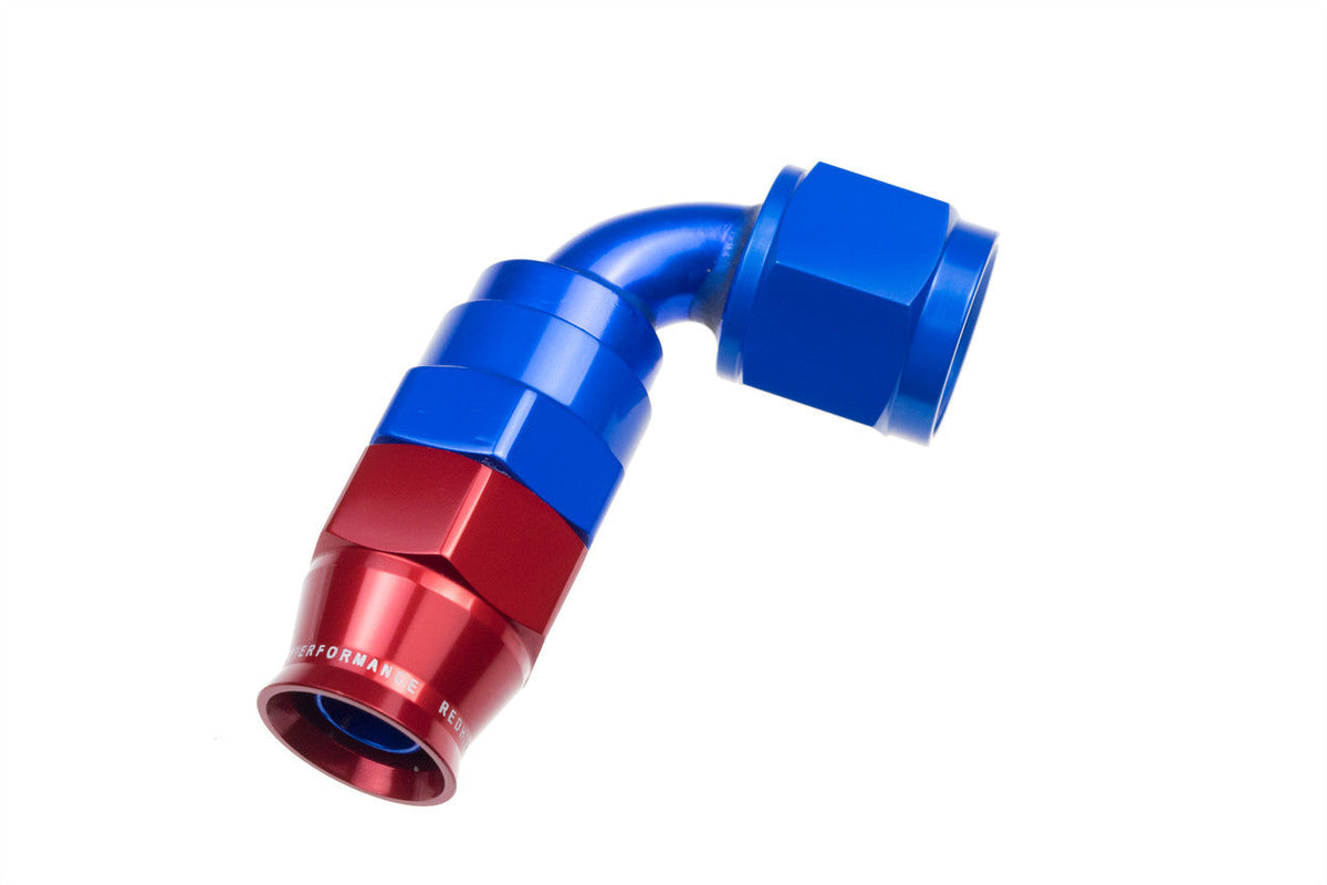 6AN PTFE Hose Ends Blue 90 - 1290061