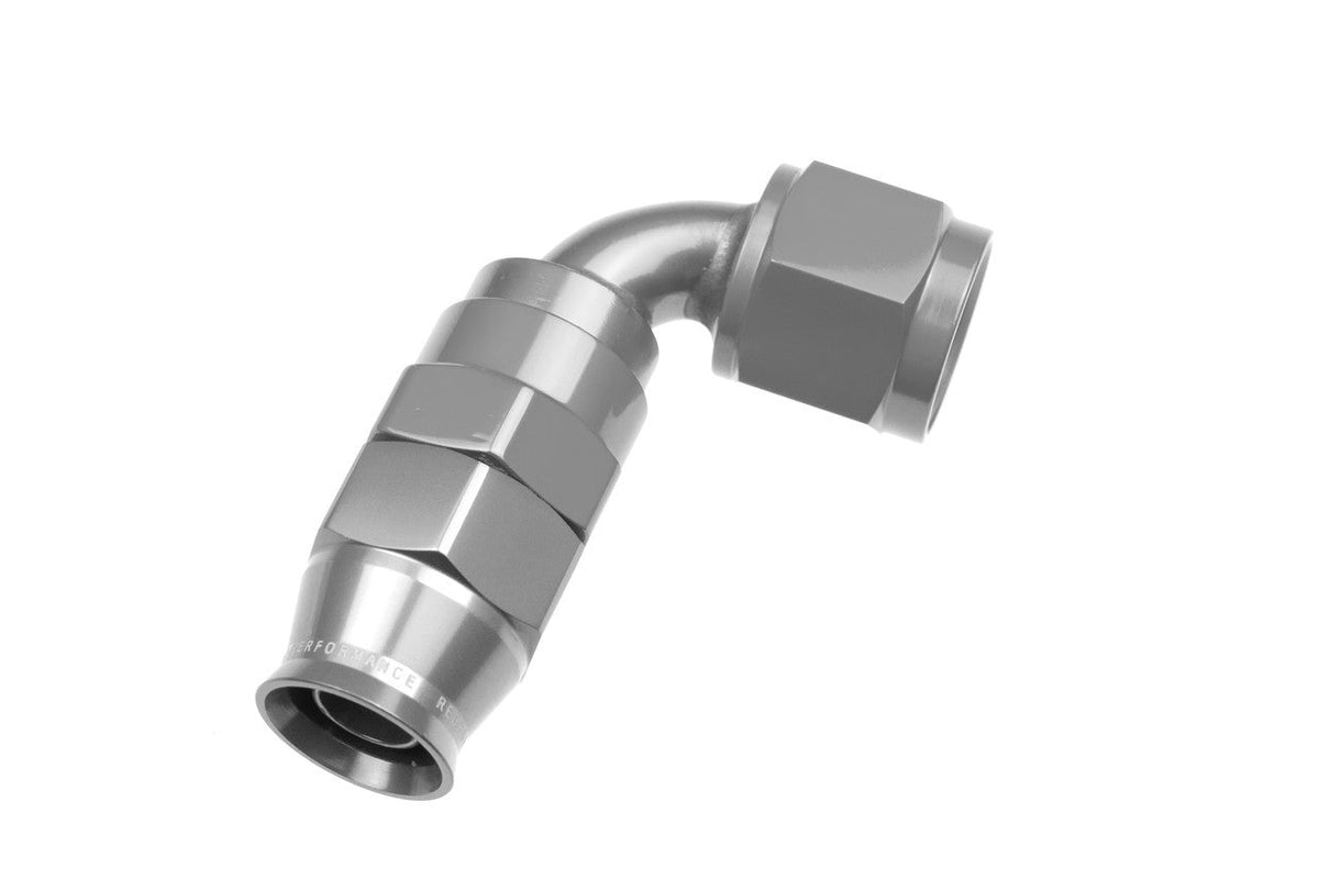 6AN PTFE Hose Ends Clear 90 - 1290065