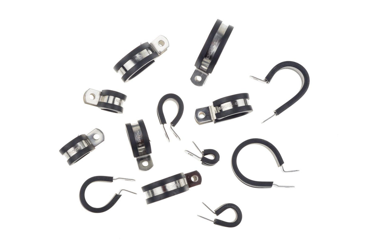 16AN Cushioned Hose Clamp 10/pkg - 220162