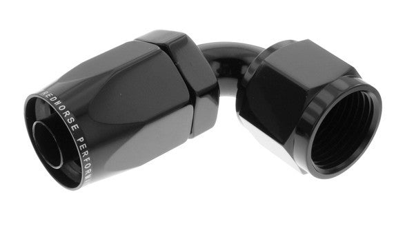 4AN Non-Swivel Hose Ends Black 90 - 6090042