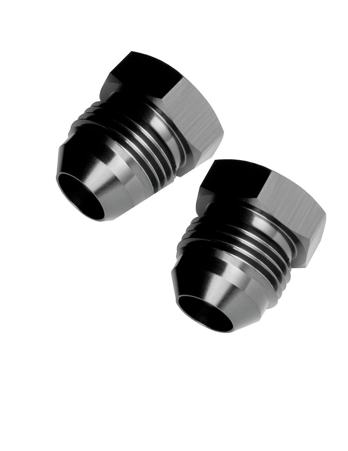6AN Flare Plug Black 2pk - 806062