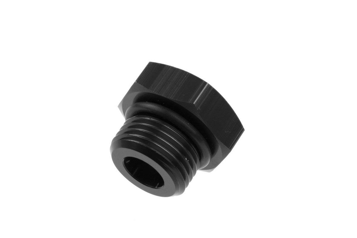 6AN/JIC Straight O-Ring Port Plug Black - 814062