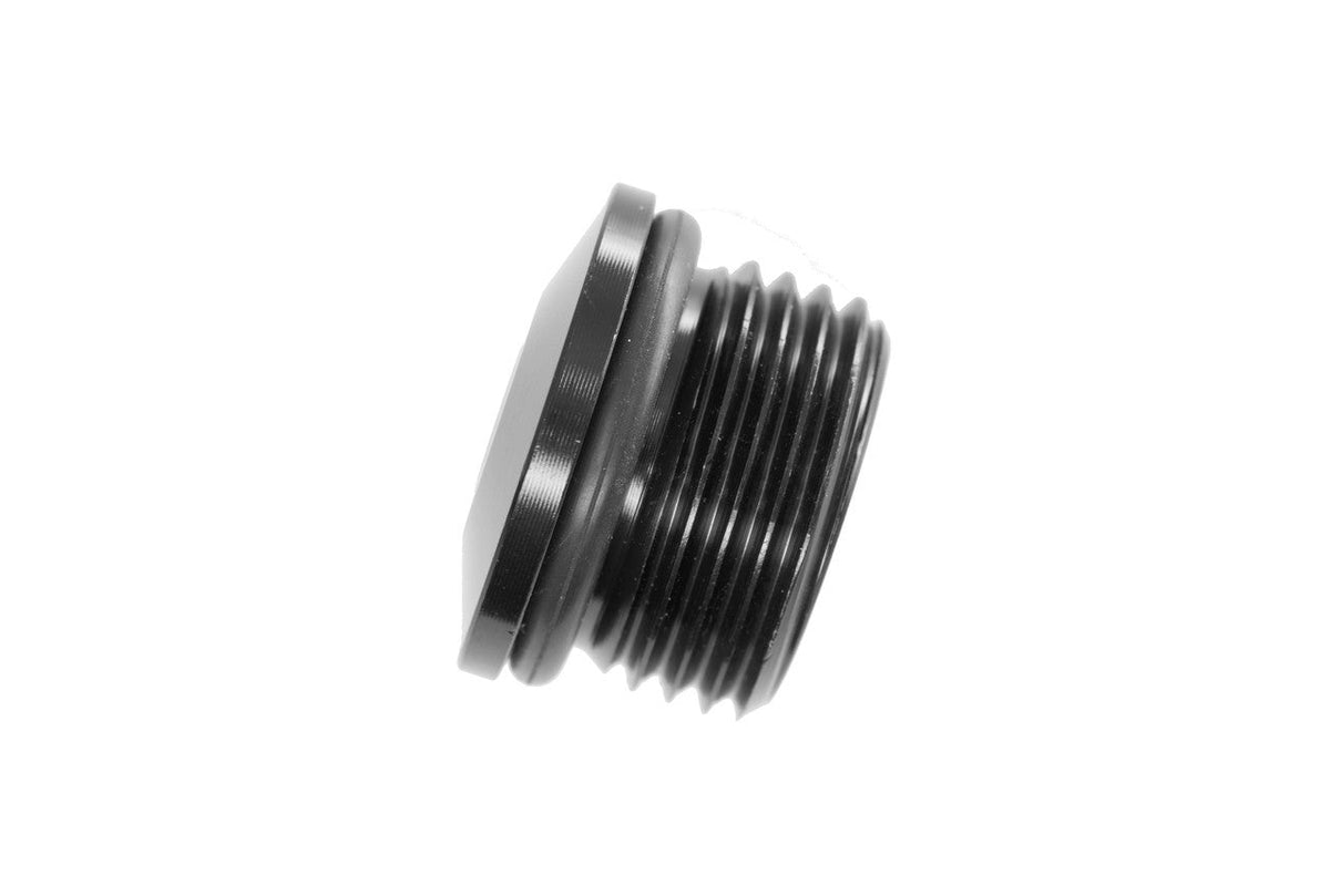 Low Profile 12AN ORB Port Plug Black - 8814122