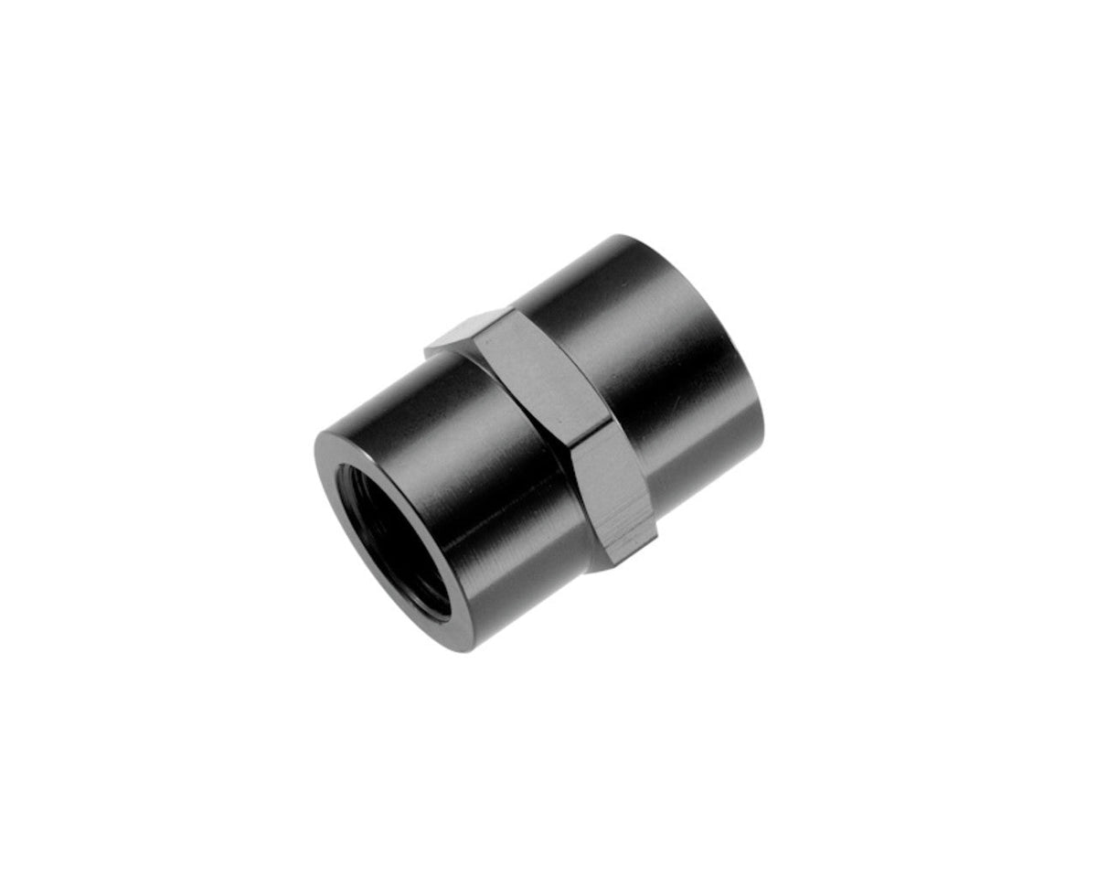 1/8in NPT Female Pipe Coupler Black - 910022