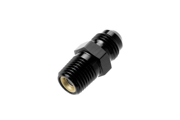 6AN to 1/4 NPT w/Nitrous Screen Straight Black - 91606042