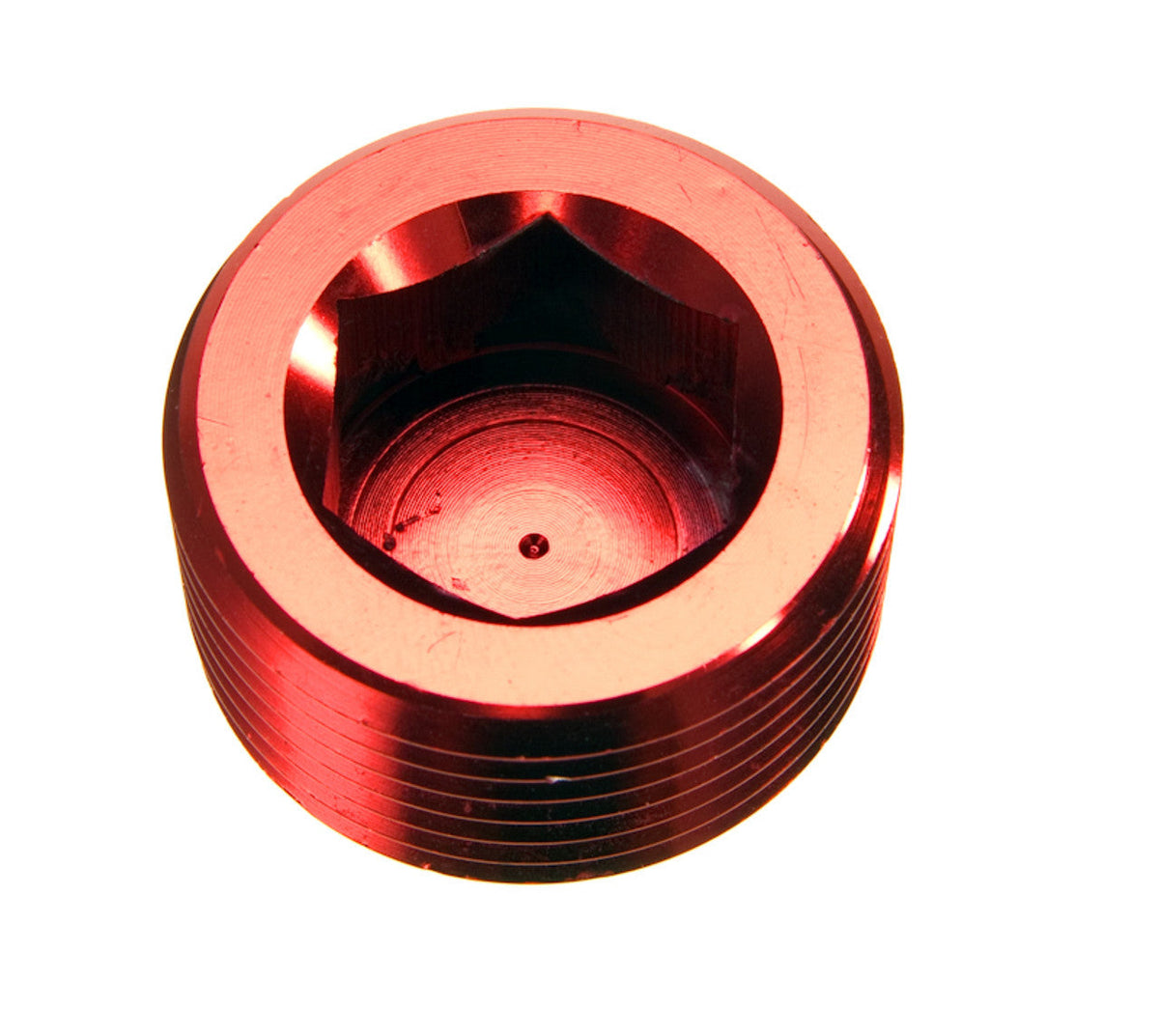 4AN 1/4NPT Pipe Plug Hex Head Red 2/pkg - 932043