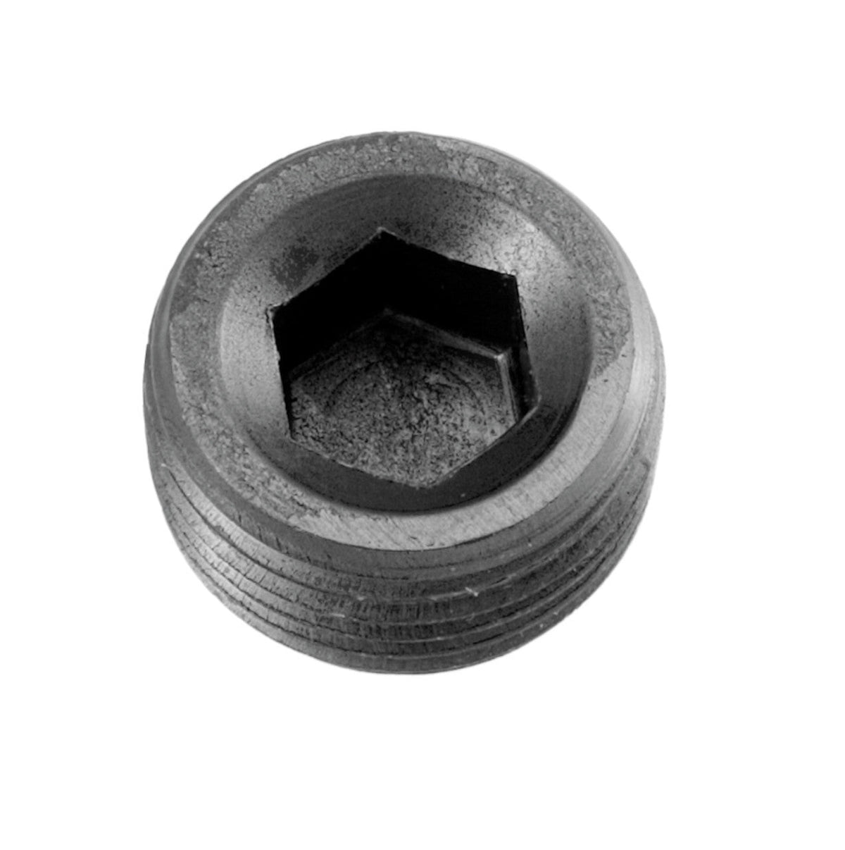 6AN 3/8NPT Pipe Plug Hex Head Black 2/pkg - 932062