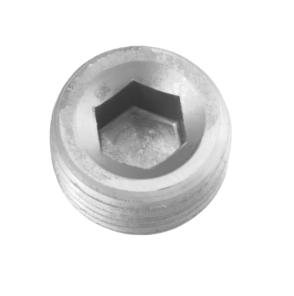 6AN 3/8NPT Pipe Plug Hex Head Clear 2/pkg - 932065