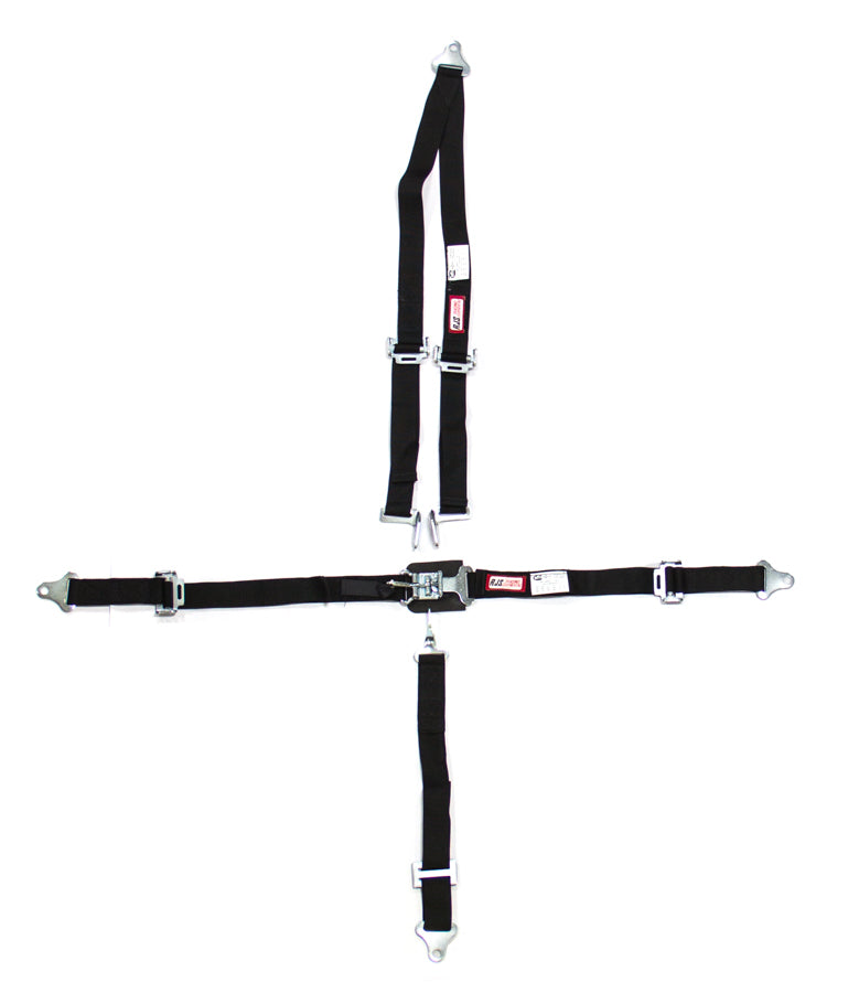 2in Jr Drag Harness BK - 1004101