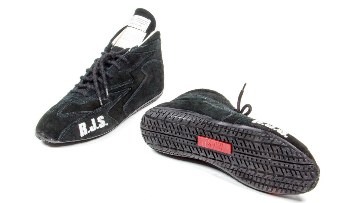 Redline Shoe Mid-Top Black Size 7 SFI-5 - 500020153