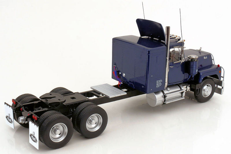 STM Diecast Road Kings 1974 Mack RL700 Tractor Truck Blue 1:18 - View 2