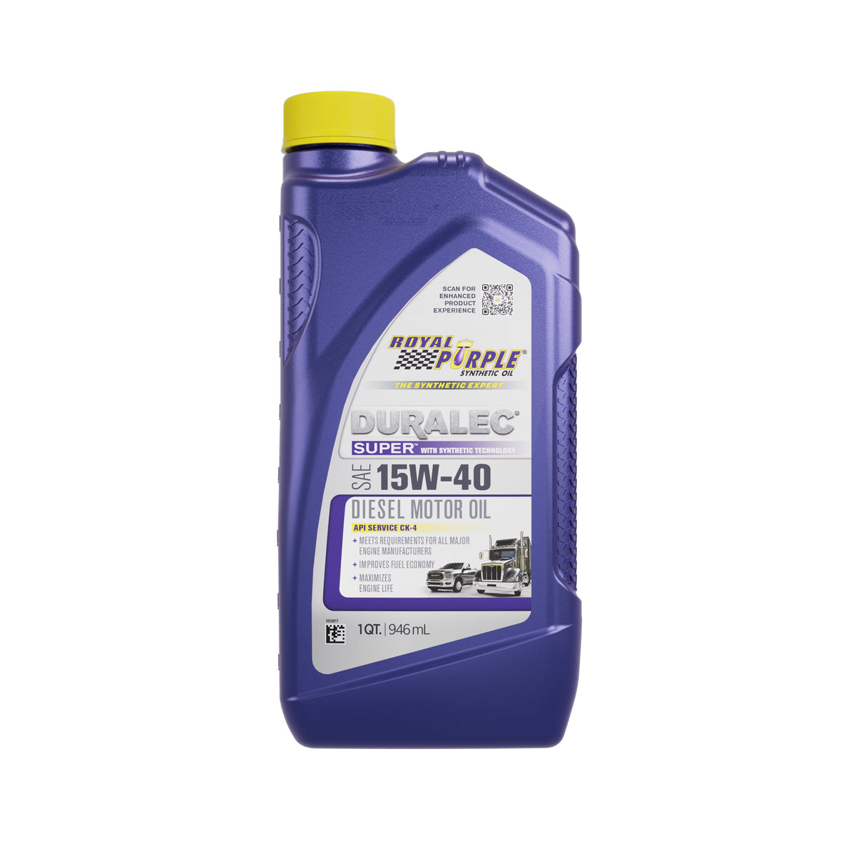 15w40 Multi-Grade SAE Oil 1 Quart - 01154