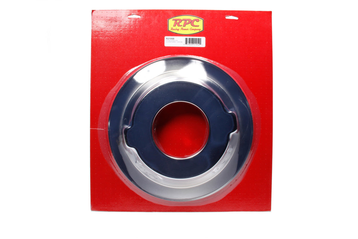 14in Chrome Recessed Base Air Cleaner - R2195B