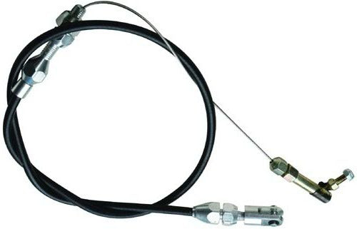 24In Black Throttle Cab le Braided Stainless - R2334