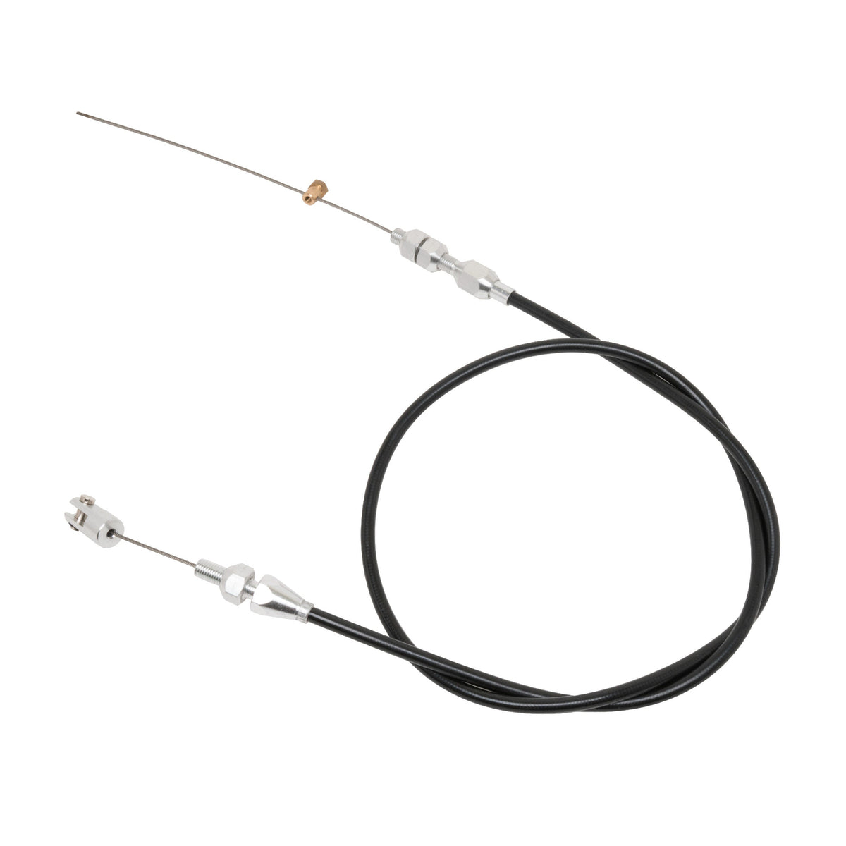 48in Universal EFI Throttle Cable Black - R2345
