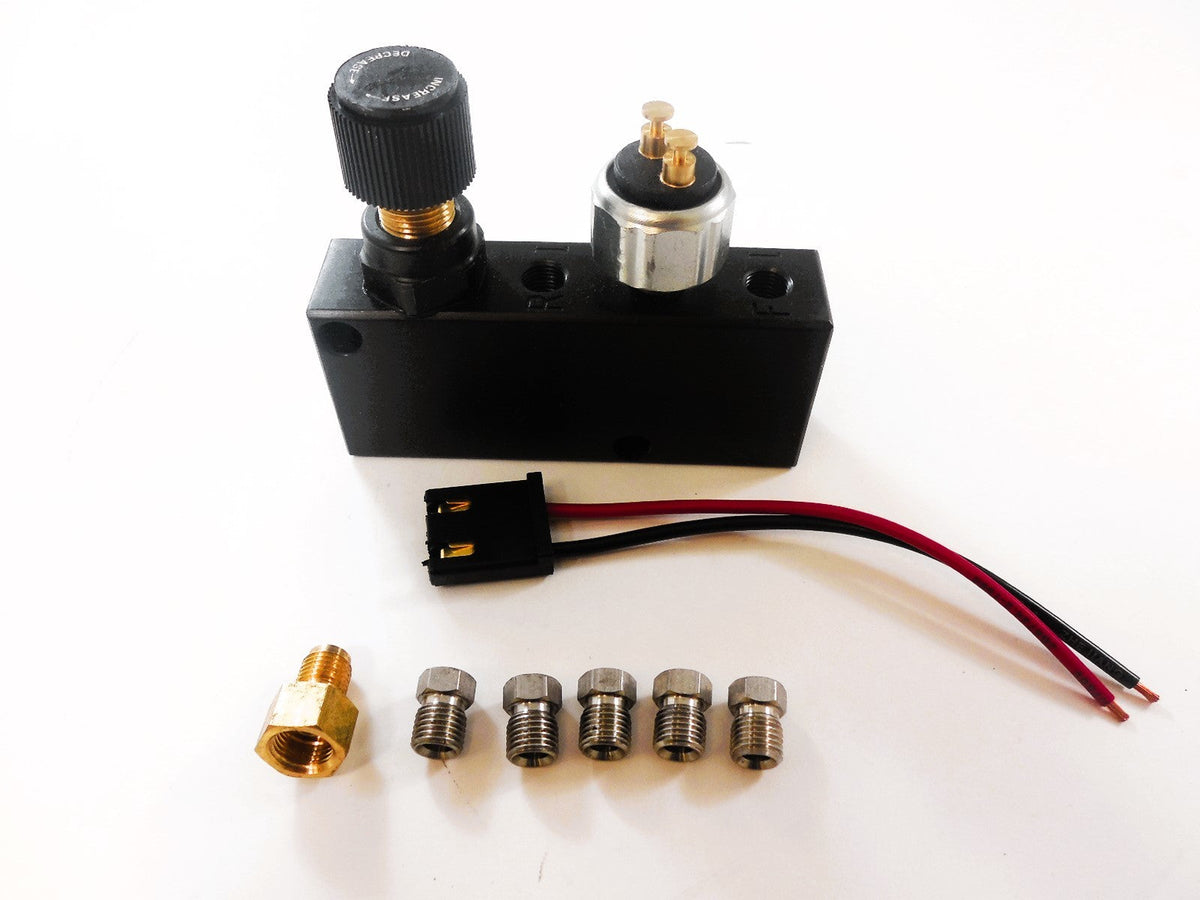 Brake Proportioning Valve Adjustable Black - R4515X
