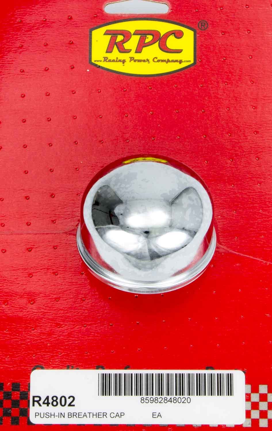 Chrome Push In Oil Fill Cap - R4802