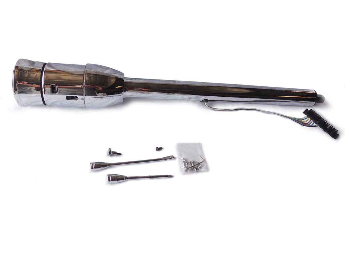 30in Chrome Steering Column Manual - R5666